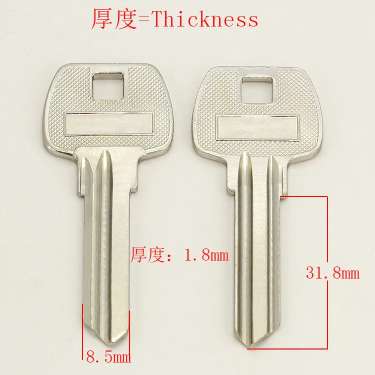 

A149 Wholesale Locksmith Keymother Brass House Home Door Blank Key Blanks Keys 25 pieces/lot