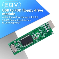 USB to FDD floppy drive module 1.44MB floppy drive interface to USB floppy disk A disk floppy drive to U disk DIY