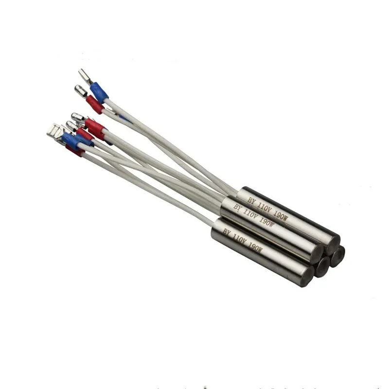 2pcs/lot 12*60mm Carbon Dioxide Pressure Reducer Heating Rod CO2 Heating Core Temperature Controller Accessories 36V 110V 220V