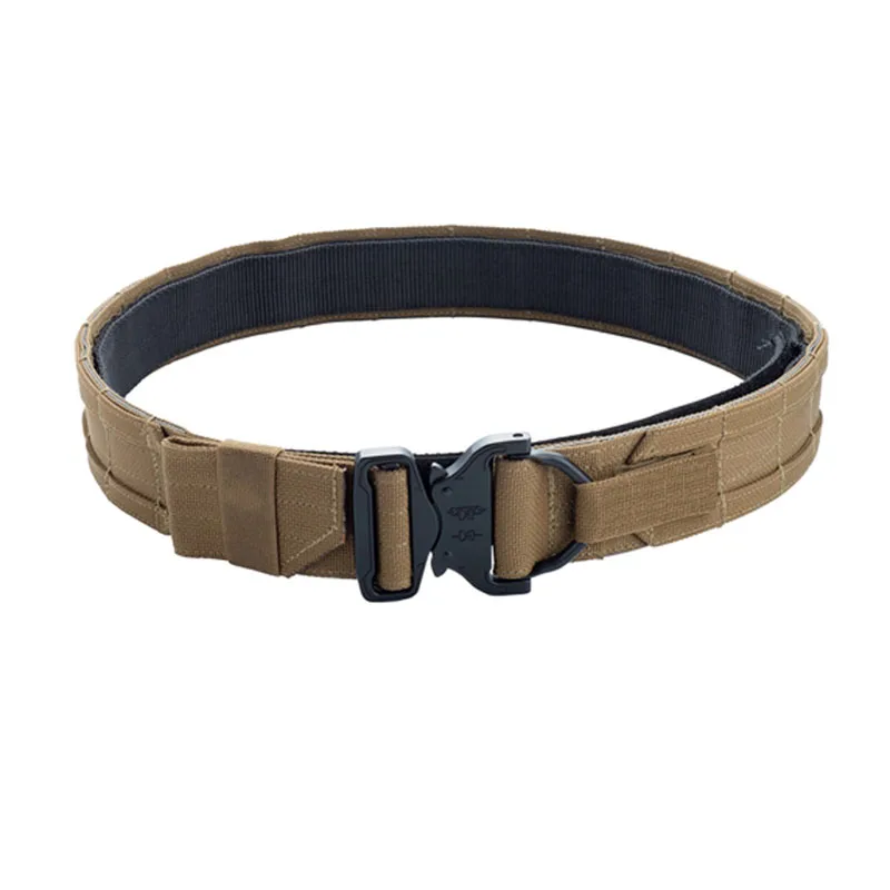 2 inch Double Layer Belt Tactical Molle Belt CS Outdoor Hunting Belt