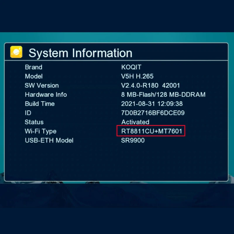 600 150mbpsのネットワークカード802.11ACデュアルバンド2.4グラム5グラムワイヤレスusb無線lan koqit K1Mini V5H T10 RT8811CU衛星放送受信機dvb T2 S2