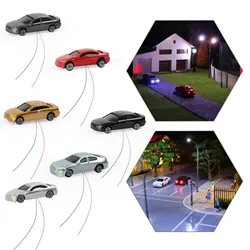 Evemodel N Scale 1:160 Head Rear Lighted Model Cars Model Layout 12V EC150 (pack of 4)