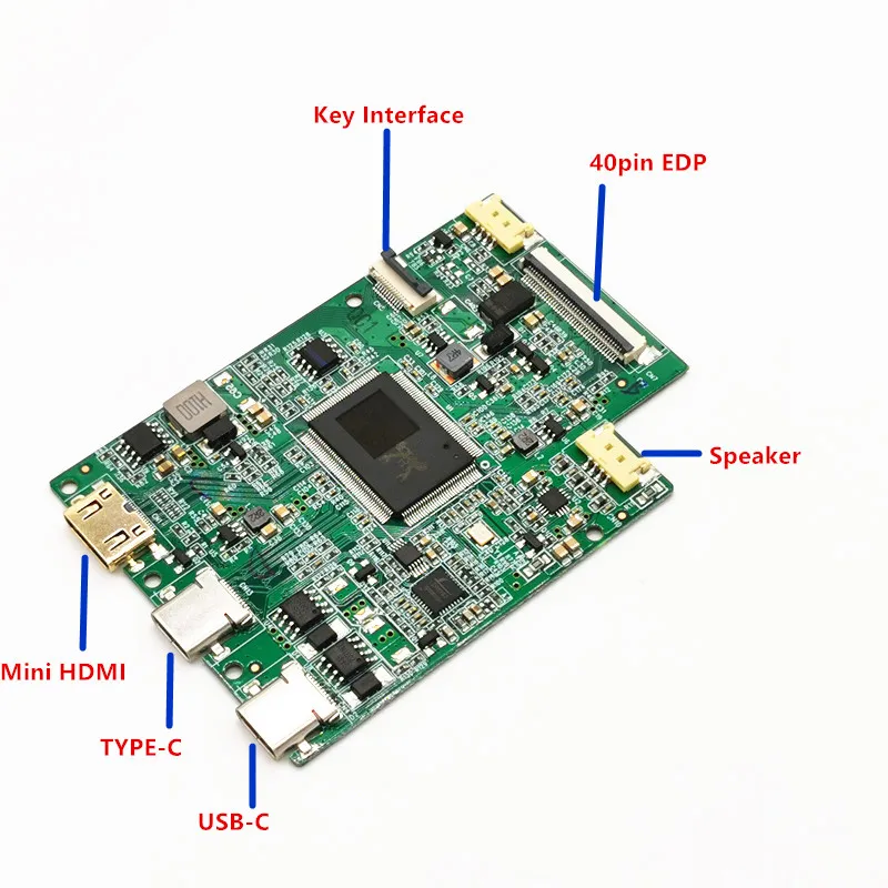 EDP ไดร์เวอร์จอแสดงผลแบบพกพาบอร์ด HDMI Type-C One-Wire Driver บอร์ด Driver Board