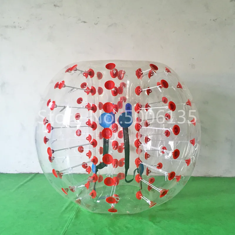 Wholesales PVC Material 10 PCS(5 Red+5 Blue+1 Pump)1.2M In Zorb Ball,Bubble Soccer Bumper Ball For Sale