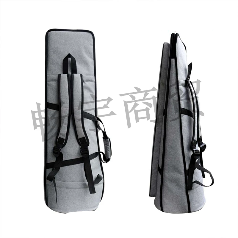 Tenor trombone bag Wind instrument case parts Waterproof and shockproof portable Backpack Grey business payment