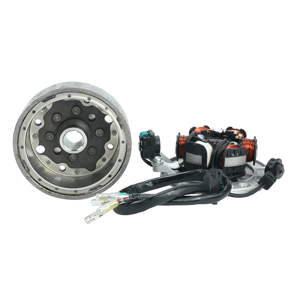 For Lifan 140 140cc 1P55FMJ Horizontal Kick Starter Engines Dirt Pi LF140 Engine Ignition Magneto Stator Magneto Flywheel kit