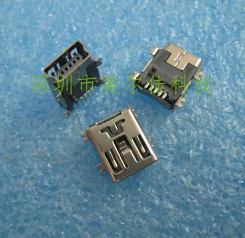 1000PCS Mini USB SMT 5 Pin 5P 5PIN Female Plug Connector Socket