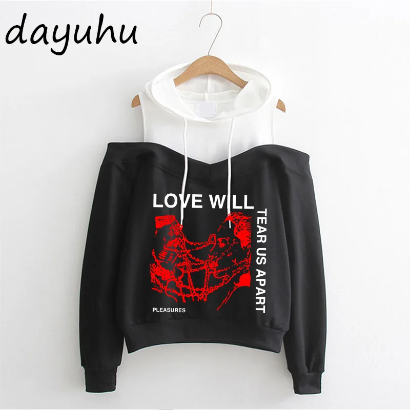 Y2k Goth Anime Hoodie Aesthetic Women Sweatshirt Gothic Punk Grunge Streetwear Ladies Gothic Top Manga Harajuku Clothes Female