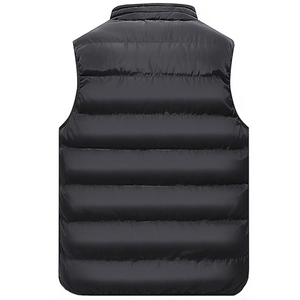 2021 Man Clothing Vest Jacket Mens New Autumn Warm Sleeveless Jacket Male Winter Casual Waistcoat Men Vest Plus Size