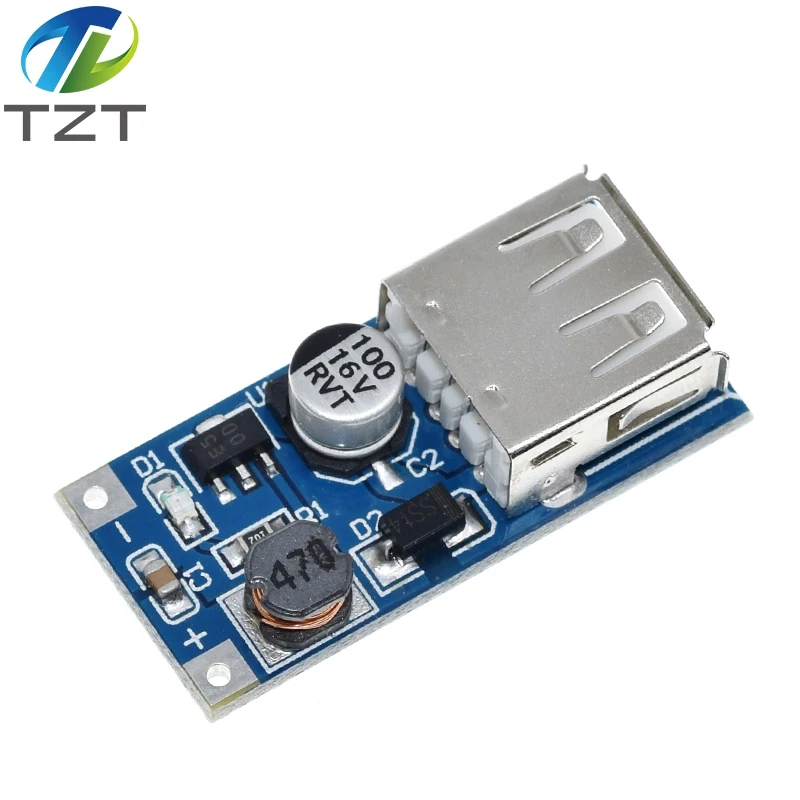 1/3PCS DC-DC USB-Ausgangs-Ladegerät Step-Up Power Boost Modul 0,9V ~ 5V auf 5V 600MA USB Mobile Power Boost Board – Detail 12