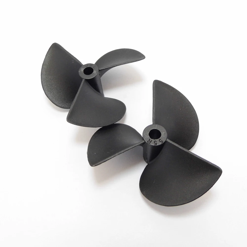 1PCS 3 Blades Nylon Propeller 32mm 36mm 52mm 55mm P1.4 P1.9 CW CCW Prop 3mm 4mm 4.76mm 3/16\