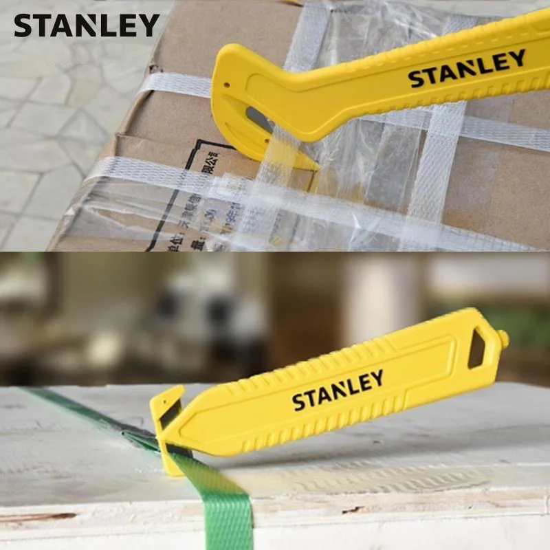 Stanley safety knives box opener cardboard knife concealed blade box cutter for household warehouse logistics effeciently tools