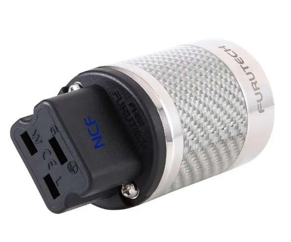 Furutech fi-52 NCF (R) высокого класса 20A гнездо входа родиевое покрытие DIY для аудио разъема адаптер HiFi