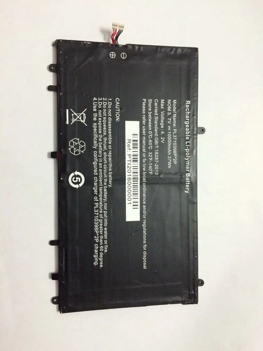 Stonering Original  Battery 10000mah for Archos 140 Cesium AC140CE PL3710398P*2P 1ICP4