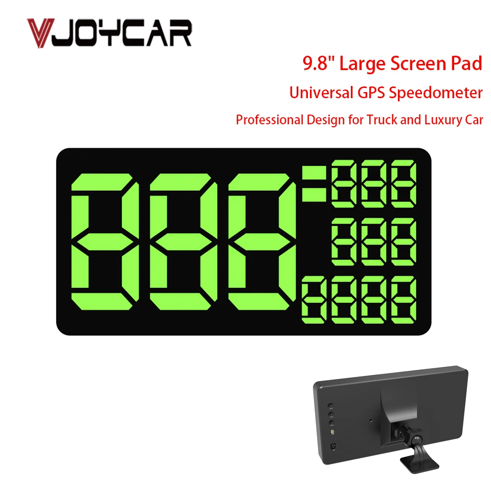 

New Arrival Car HUD Largest Screen Pad 9.8" C2090 Digital GPS Speedometer KM/h MPH For Trucks Bus Boat Auto Accessories