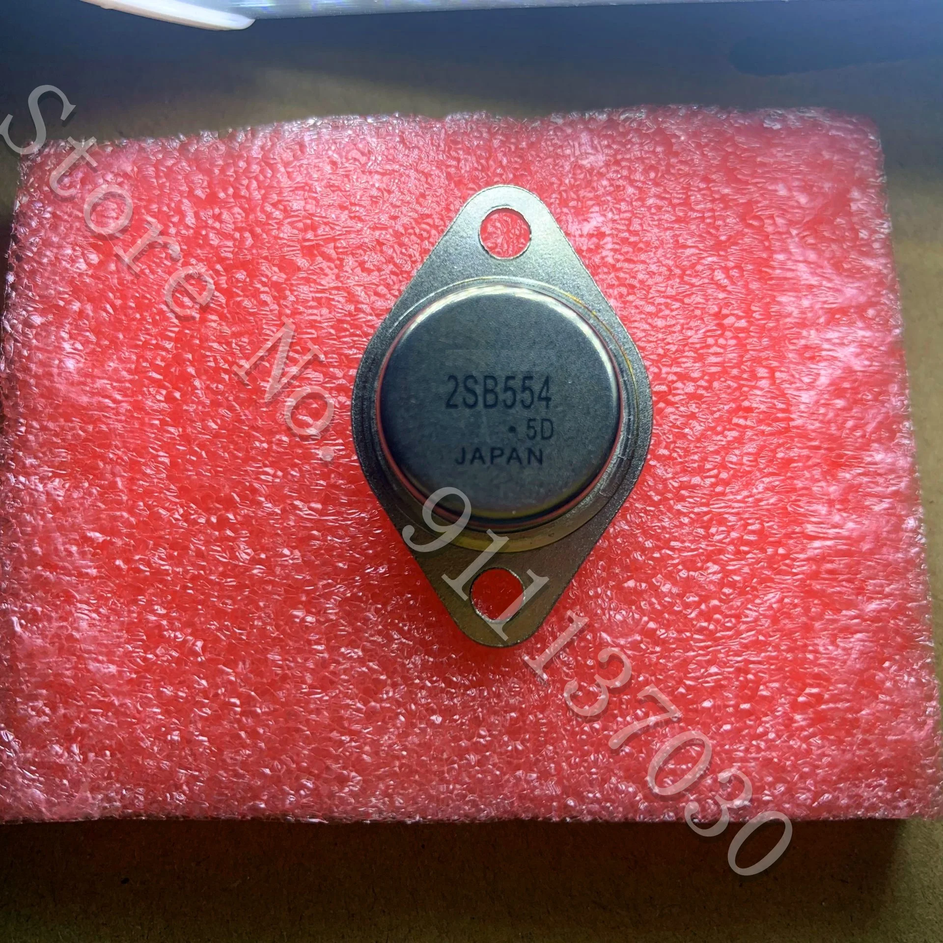 1 par 2SB554 + 2SD424 TO-3