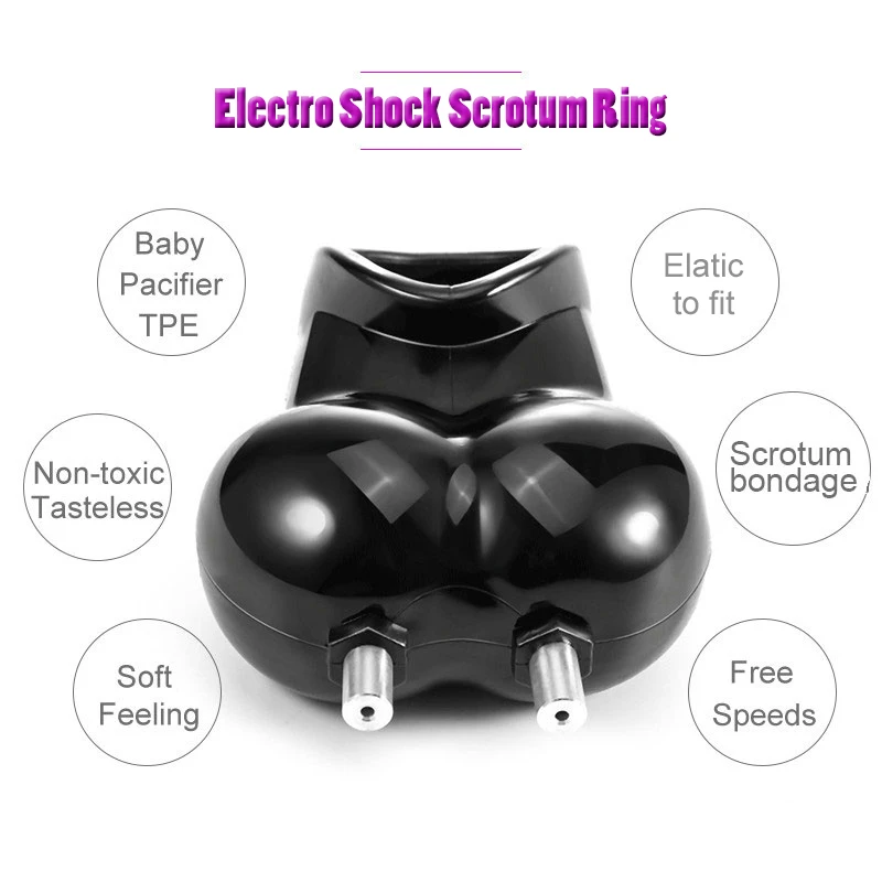 Electric Shock Sex Toy Penis Ring Nipple Clamps Electro Sex Penis Plug Urethral Dilators Anal Electroshock Adult Game Estim Bdsm