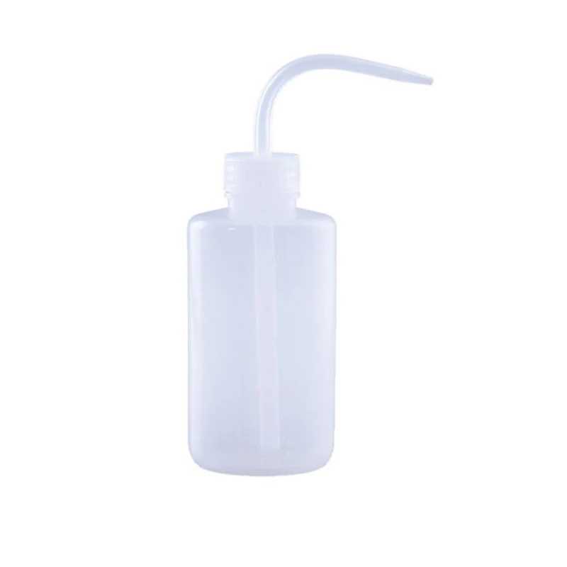 1PC Experimental Water Bottle 150/250/500ML Teaching Equipment Squeeze Sharp Mouth Transparent Water Bottle Liquid Container