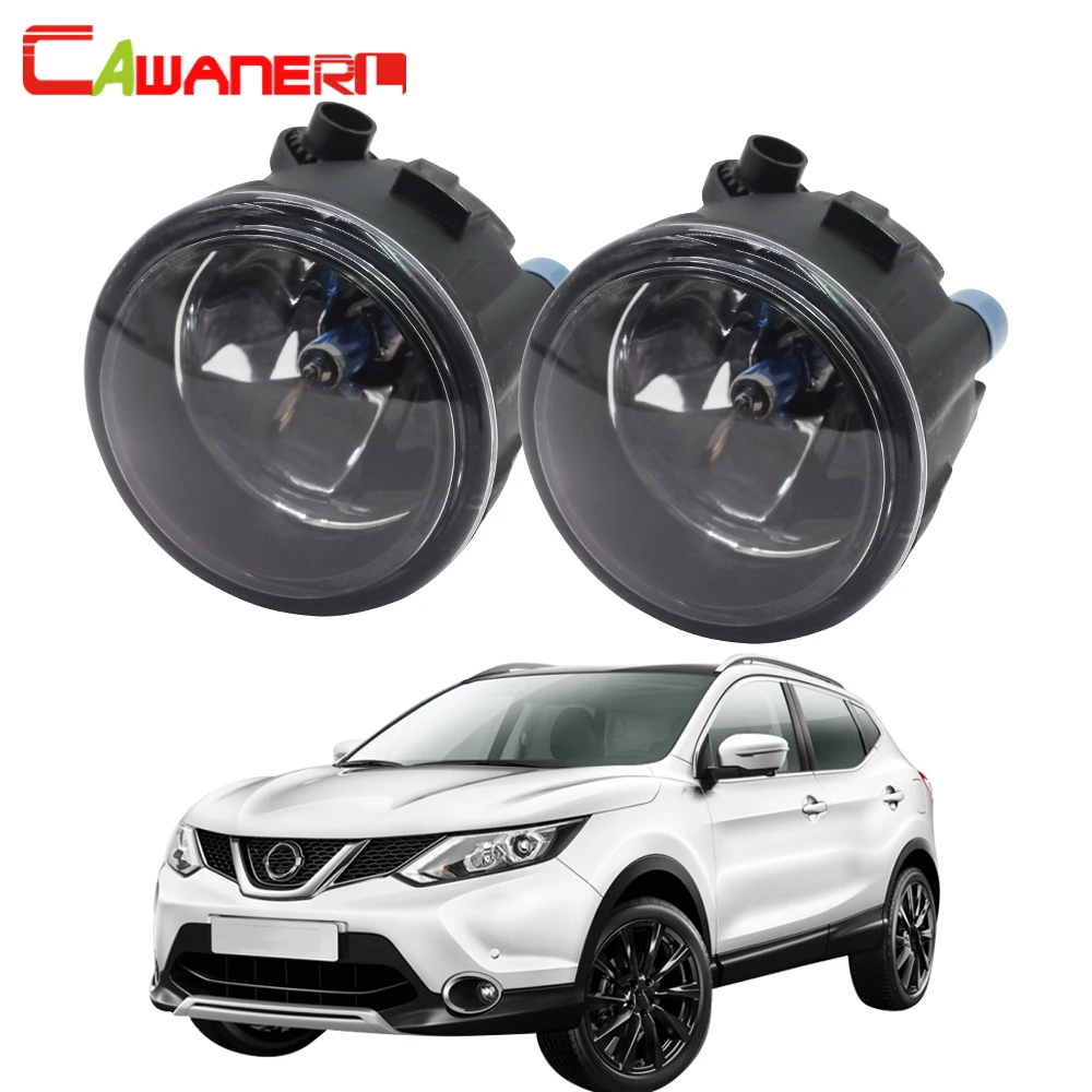 Cawanerl 100W H11 Car Halogen Fog Light Daytime Running Lamp DRL 12V For Nissan Qashqai J11 J11_ Closed Off-Road Vehicle 2013-