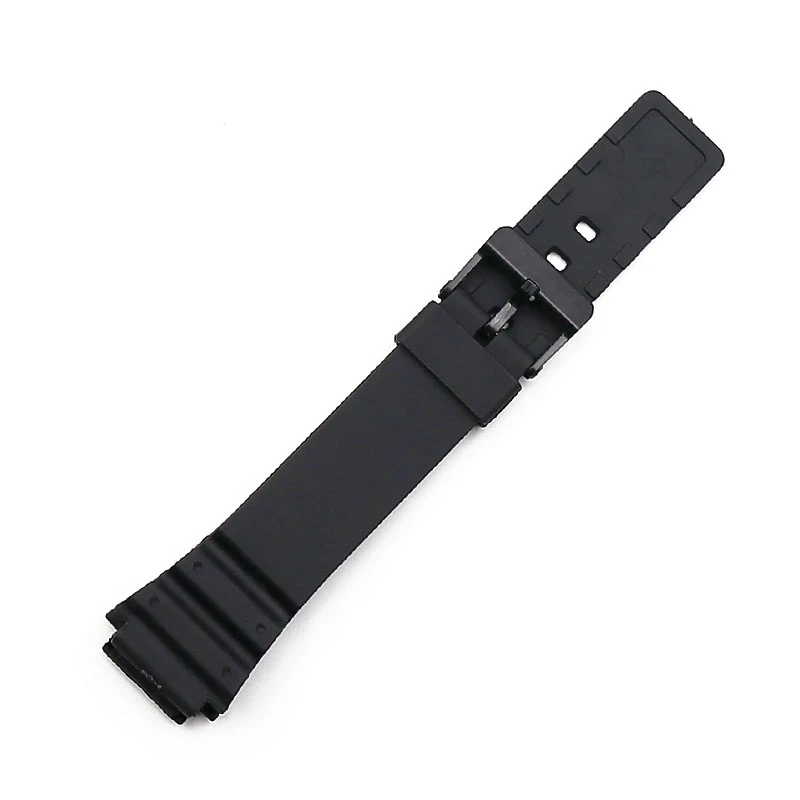 Watch Strap for Casio MRW-200H W-752 w-s210H W-800H W-735H Black Men Watchband Pin Buckle Watch band Watch accessories