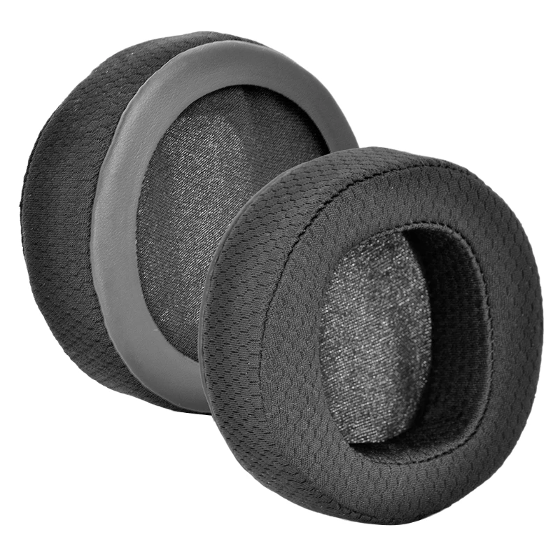 

1 Pair Portable Replacement Ear Pads Soft Memory Foam Headphone Ear Pads Cushion for 1More Spearhead VR H1005 H1006 PRO H1707