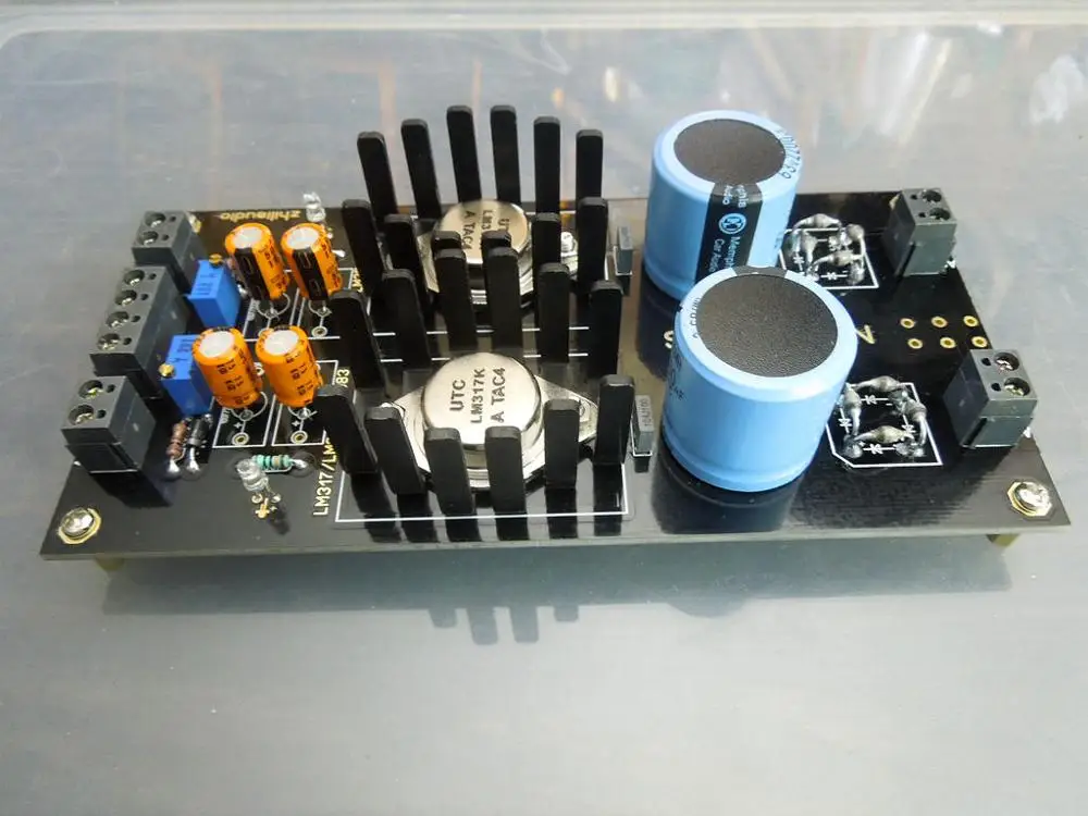 LM317 fuente de alimentación ajustable referencia UK NAIM HICAP Kit de circuito de potencia