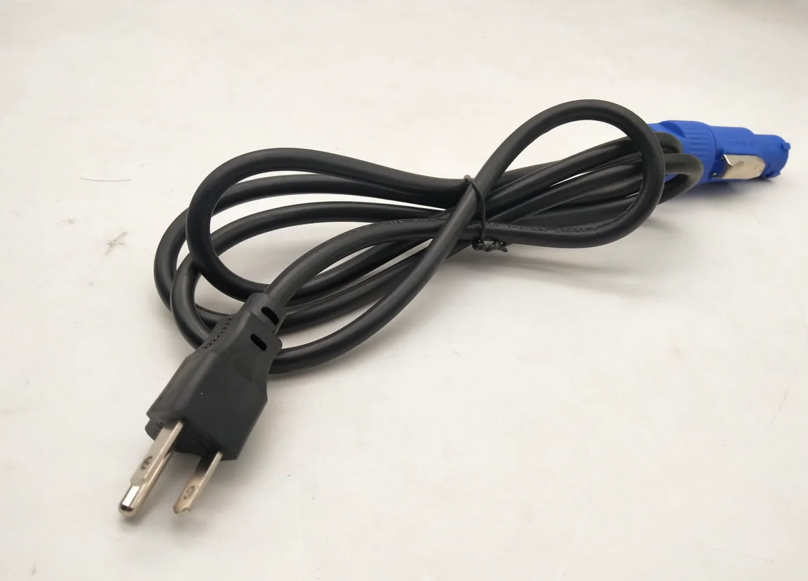 EU/US/AU/UK Power Cord Euro Plug Adapter Cable For Artnet Controller