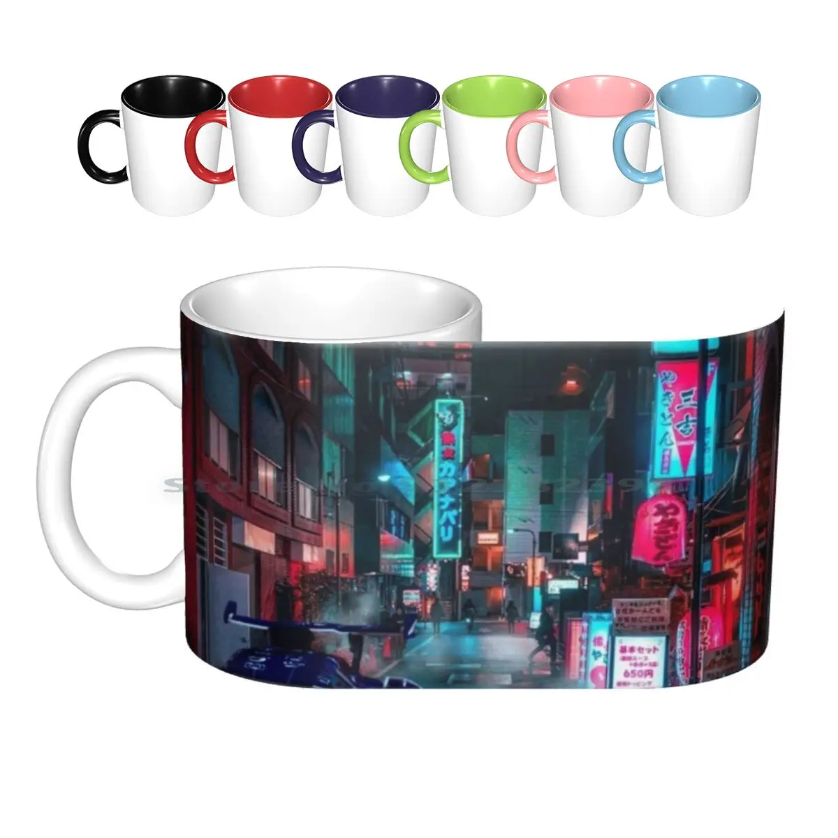 Rocket Tokyo League Ceramic Mugs Coffee Cups Milk Tea Mug Rl Rocket Gaming Games Video Game Esports Esports Gaming Competitive