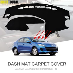 Xukey For Mazda 3 M3 BL 2009 2010 2011 2012 2013 Car Dashboard Cover Dashmat Dash Mat Dashboard Pad Carpet Anti-UV Anti-slip