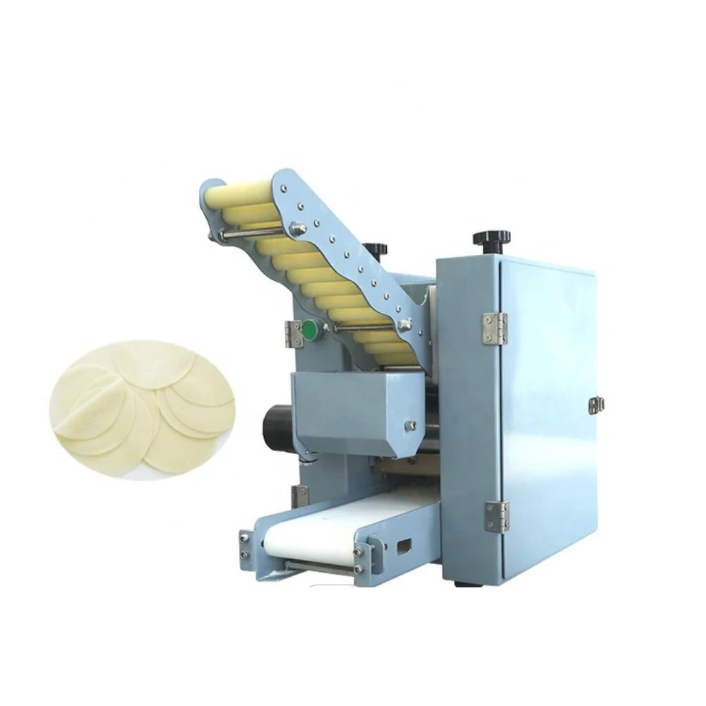 

Table Top Grain Product Mini Roti Momo Siomai Gyoza Wonton Dumpling Skin Automatic Maker Dumpling Wrapper Making Machine