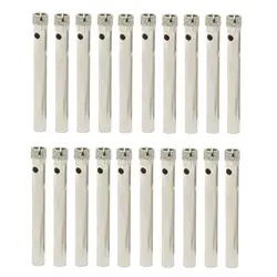 20Pcs 2-10 mm Diamond Core Drill Bits Tip Hole Saw Coated Masonry Tools Drilling Cutter for Glass Stone Marble Granite Tile