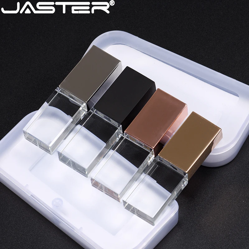 

USB-флеш-накопитель JASTER с кристаллами, 32/64/128 ГБ