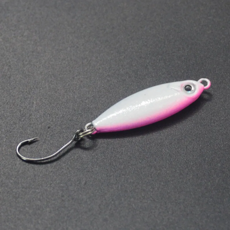 Small Jigs Shore Cast Angelköder 3 g 5 g Ozean-Süßwasser-Fanglöffel Culter Bass. Künstliche Köder 1 Stück Verkauf – Detail 5