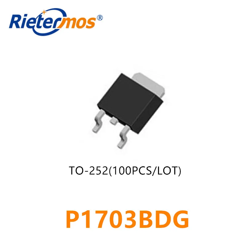 100 PCS N-CHANNEL 25 V P1703BDG P1703B 1703B 1703 TO252 고품질