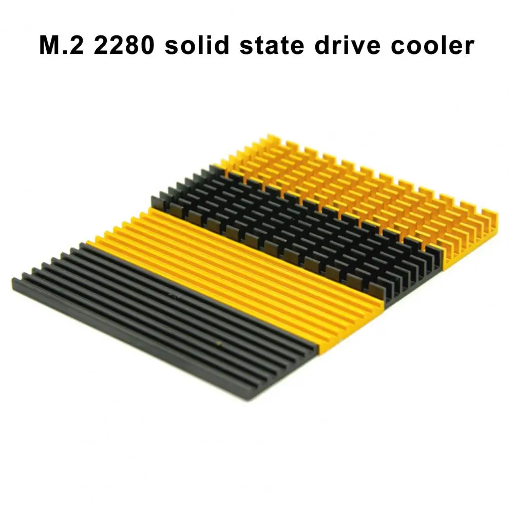 3/6mm Mini Solid Color Computer SSD Hard Disk Heatsink Heat Dissipation Radiator
