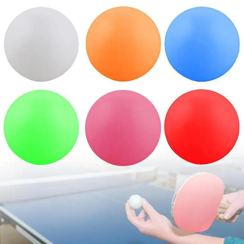 Forfar 10 Pcs 40mm White Balls Balls Pong Drinking Ball Washable Practice balls White