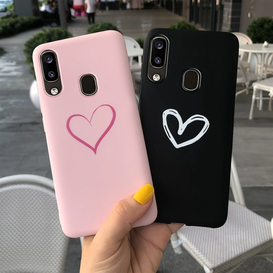 Bonita funda de silicona para Samsung Galaxy A20e A20 e, funda protectora para teléfono, Fundas Coque para Samsung Galaxy A20e, funda trasera suave de TPU