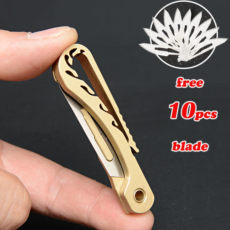 Brass Keychain Fold…