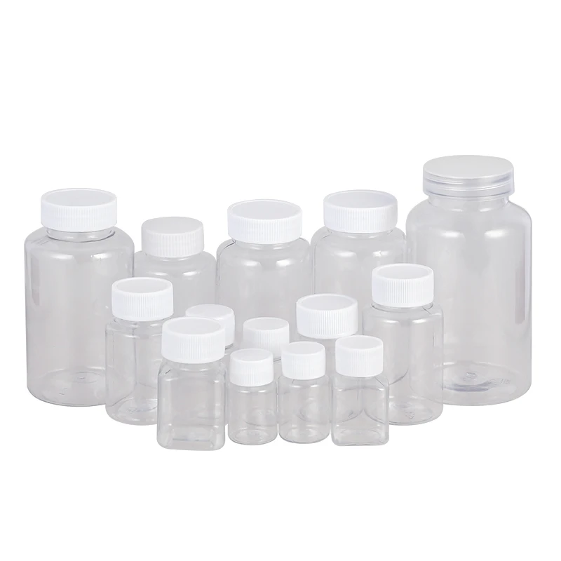 

5/8/10/20/30ml Screw Cap Bottle,Empty Liquid Container,Clear Plastic Cosmetic Container With Screw Cap,Mini Sample Perfume Vials