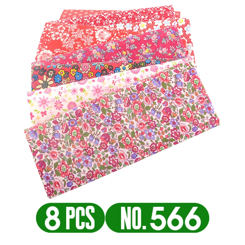 7 Pcs/Set 30x30cm Sewing Cloth Patchwork Fabrics