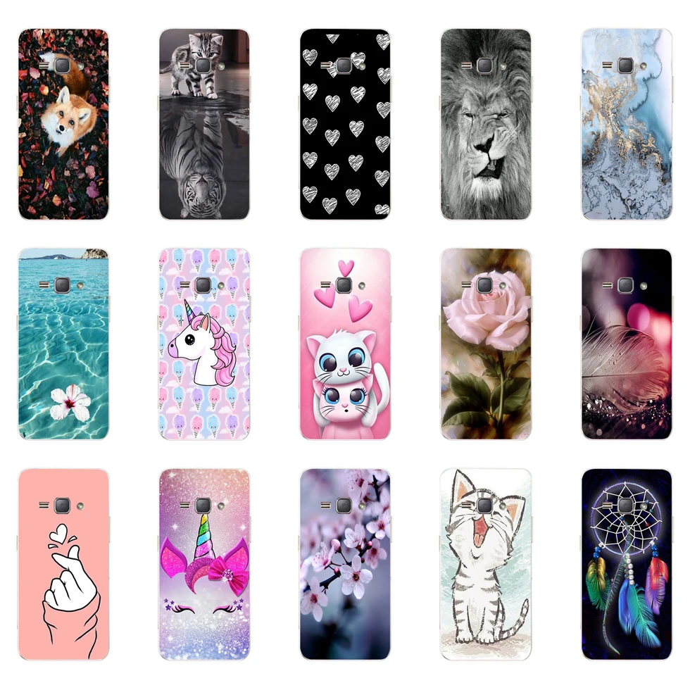 For Coque Samsung Galaxy J1 2016 Case Soft TPU Silicone Case For Funda Samsung J1 6 2016 J120 J120F J120H J120F Phone Cases 4