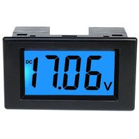 1pcs D85-131 LCD DC Digital display Panel Ammeter Ampere Meter Detect 7.5v-30v DC Charge Discharge