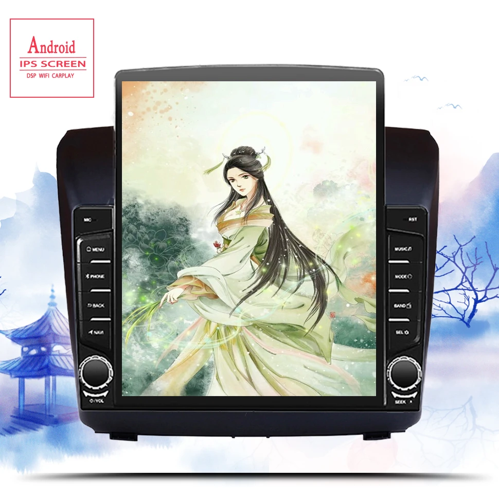 2 DIN 9.7 Inch Android 13.0 Car DVD Player For Chevrolet Holden S10 TRAILBLAZER COLORADO ISUZU DMAX In-dash Car GPS Radio