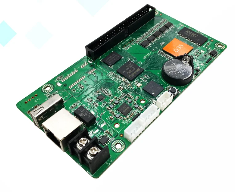 HD-D35 Full Color Asynchronous Controller System is a LED control system that supports mobile APP control, Web remote control an