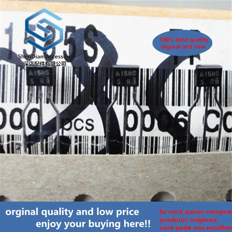 30 pz 100% nuovo originale 2SA1585S A1585 TO-92S Transistor Low VCE(sat) (-20V,-3A) foto reale