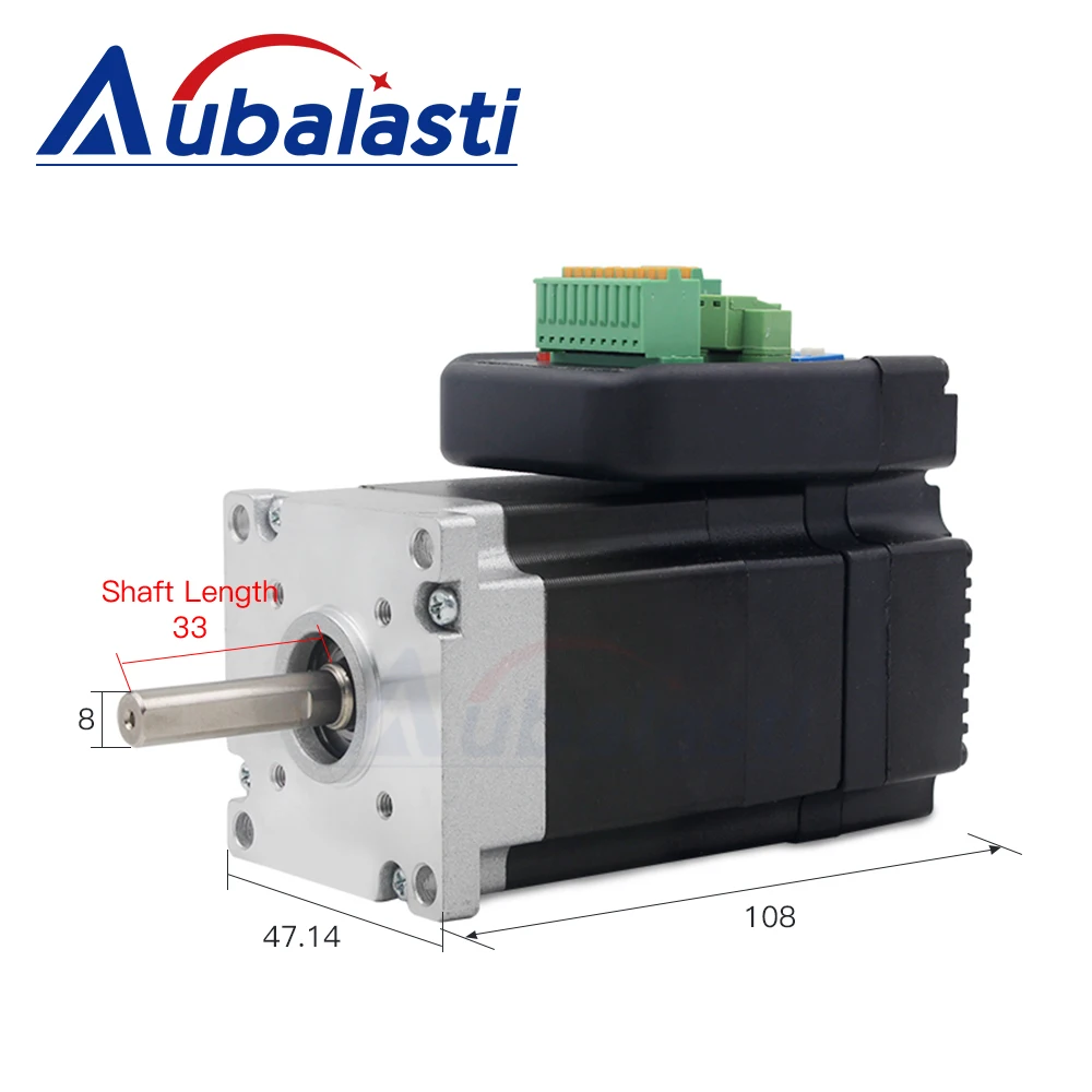 Imagem -02 - Aubalasti Jmc Nema23 100w 0.29n. m 3000rpm Integrado Servo Motor Driver 36vdc 6a Ihsv573010-36 para Cnc Máquina de Gravura