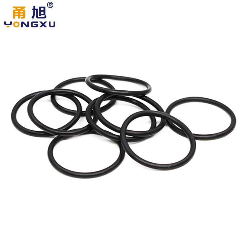 NBR O Ring Seal Gasket Thickness CS1.8 ID1.8-75 Oil and Wear Resistant Automobile Petrol  Rubber O-Ring Waterproof Black.-.