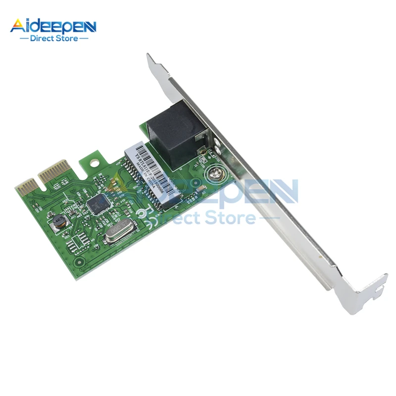 1000Mbps Gigabit Ethernet PCI Express PCI-E Network Card 10/100/1000M RJ-45 RJ45 LAN Adapter Converter Network Controller