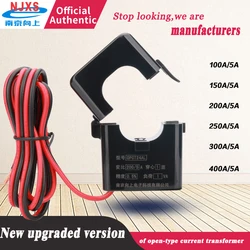 Split Core Current Transformer 5A 0.5 Class OPCT24AL-100/5 150/5a 200/5 250/5 400A/5A AC CT Clamp On Current Sensor