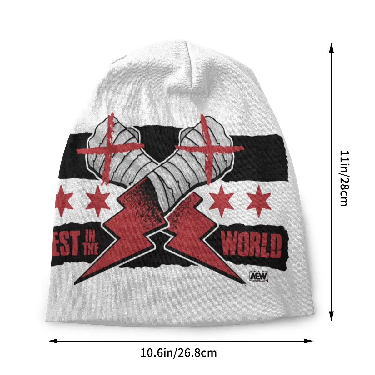 Cm Punk Aew Best In The World Caps Hip Hop Street Skullies Beanies Hat Men Women Male Spring Warm Dual-use Bonnet Knitting Hats